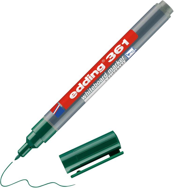 edding E-361 Whiteboard-Marker Grün Rundspitze 1 mm