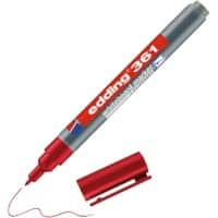 edding E-361 Whiteboard-Marker Rot Rundspitze 1 mm