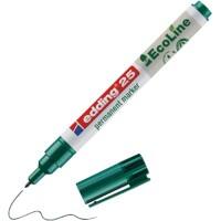 edding ecoline E-25 Permanentmarker Rundspitze 1 mm Grün Nachfüllbar