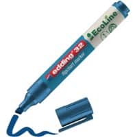 edding ecoline E-32 Flipchart-Marker Keilspitze 1 - 5 mm Blau Nachfüllbar