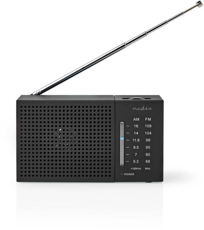 Nedis Radio RDFM1200BK Schwarz