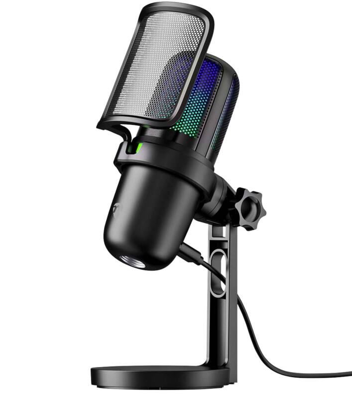 Nedis GSMIC210BK Kabelgebundenes Mikrofon 2 m Schwarz