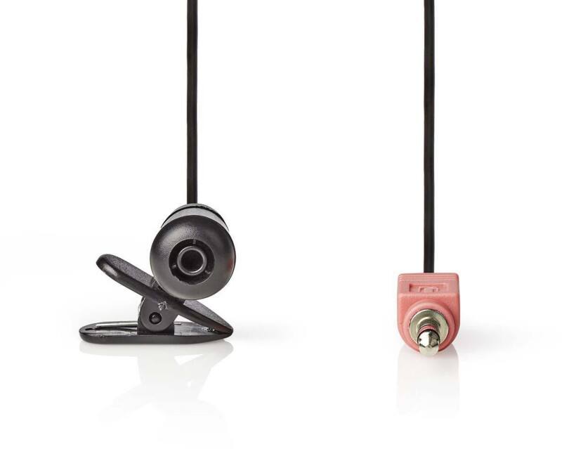 Nedis MICCJ100BK Kabelgebundenes Mikrofon 1,8 m Schwarz