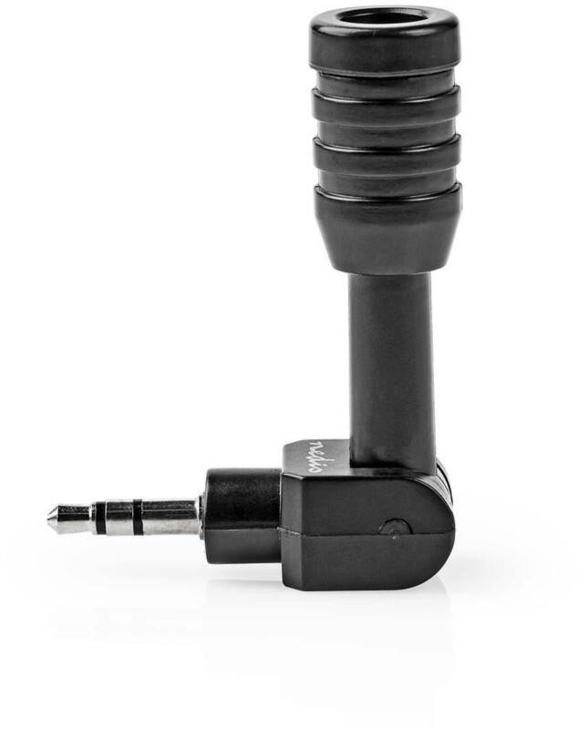 Nedis MICMJ100BK Drahtloses Mikrofon Schwarz
