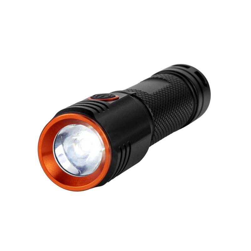 Nedis Taschenlampe Batteriebetrieben Schwarz