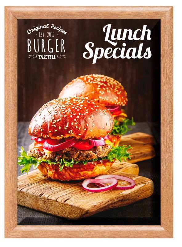 SHOWDOWN DIN A3 Klapprahmen Braun KRA3G25LB 32,8 (B) x 1,1 (T) x 45,1 (H) cm