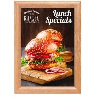 SHOWDOWN DIN A4 Klapprahmen Braun KRA4G25LB 24,1 (B) x 1,1 (T) x 32,8 (H) cm