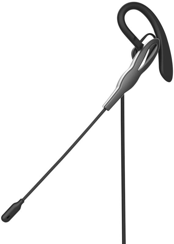 Nedis Headset CHSTUM210BK Grau, Schwarz