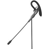 Nedis Headset CHSTUM210BK Grau, Schwarz