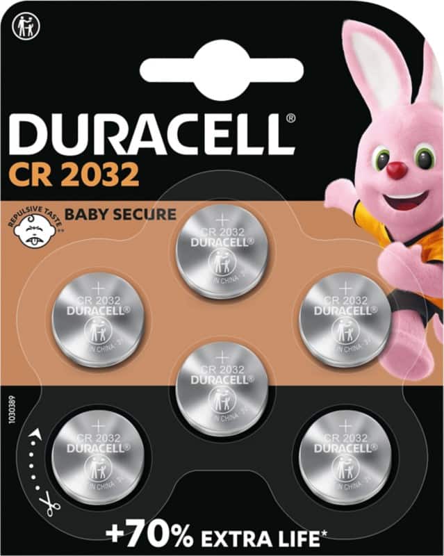 Duracell Knopfzelle 5000394056183 CR2032 6 Stück
