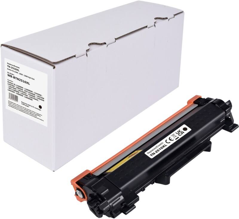 TN-2510XL Kompatibel Brother Tonerkartusche Schwarz   