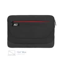 ACT Laptophülle 15,6“ 41 x 2 x 30 cm PL (Polyester) Schwarz