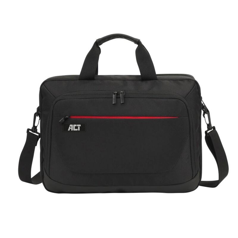 ACT Schultertasche 15,6“ 42 x 7 x 32 cm PL (Polyester) Schwarz