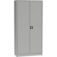 Universal Schrank Metall 4 Fachböden 950 x 400 x 1.950 mm Grau