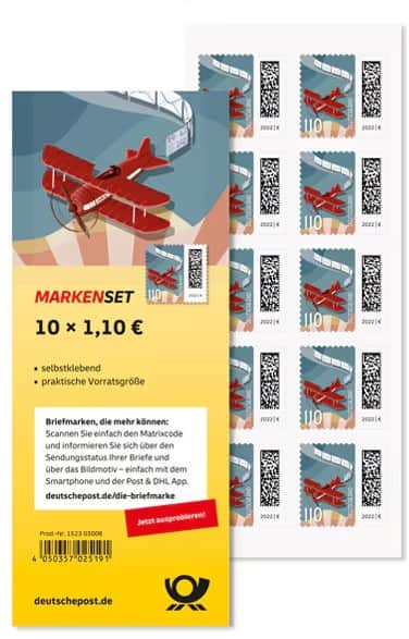 Deutsche Post Briefmarken 1.10 Selbstklebend 10 Stück