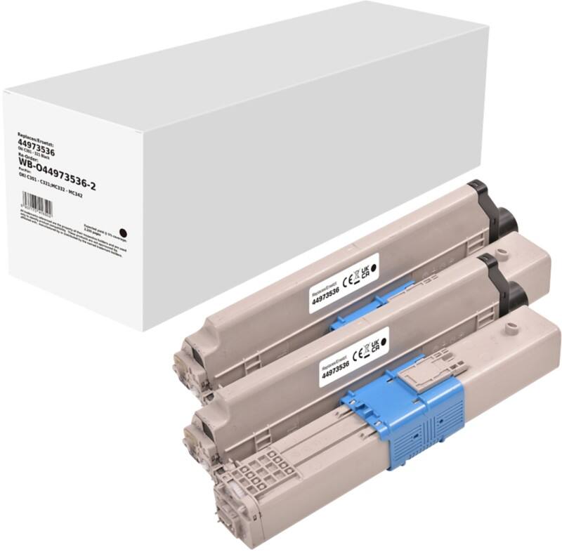 Kompatible OKI Tonerkartusche Schwarz