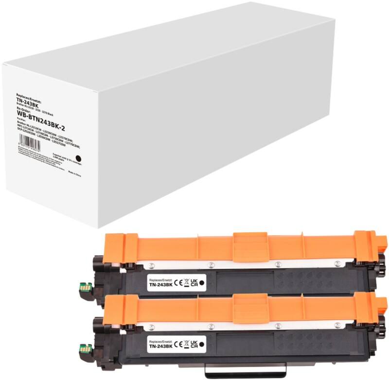 TN-243BK Kompatibel Brother Tonerkartusche Schwarz