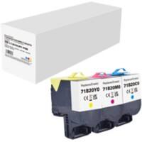 Kompatible Lexmark Tonerkartusche Cyan, Magenta, Gelb 3er-Pack