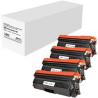 Kompatible Brother Tonerkartusche Schwarz, Cyan, Magenta, Gelb 4er-Pack