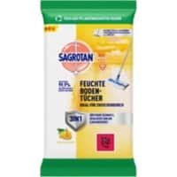 Sagrotan Antibakteriell Bodenwischtücher 3270370 Citrus 15 Blatt