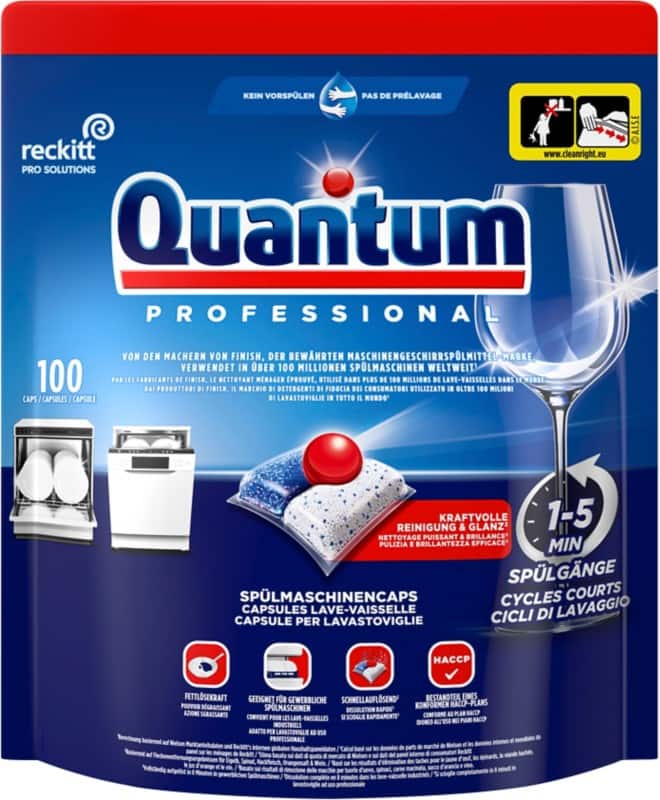 Quantum Professional Spülmaschinentabs 3306229 100 Stück