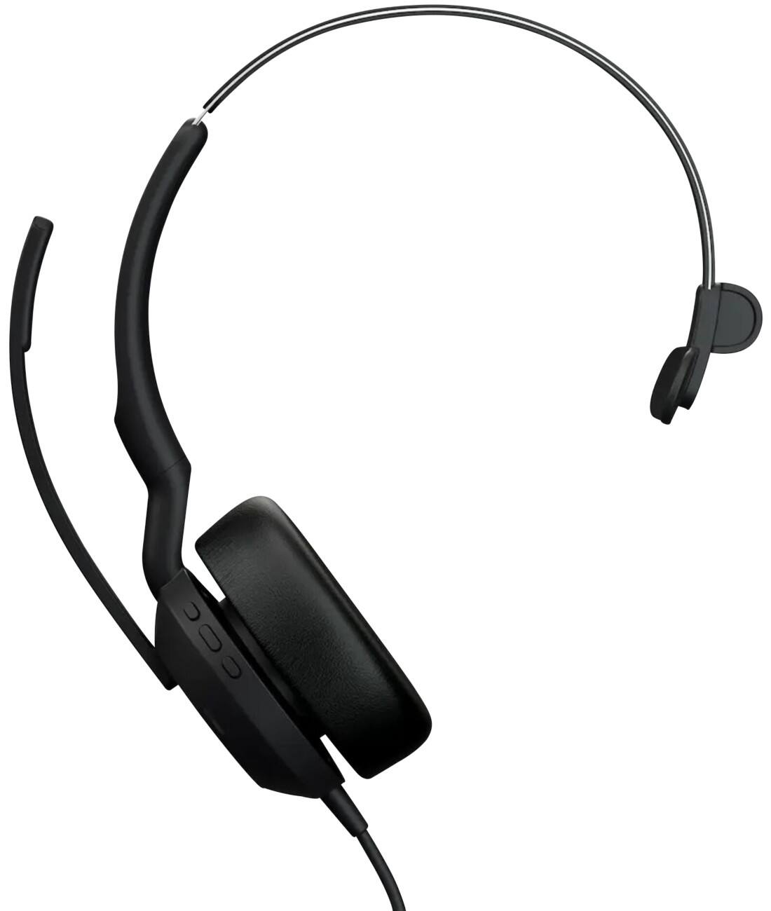 Jabra Evolve2 Kabelgebundenes Headset, Over-the-Head, USB Mono 50 Schwarz
