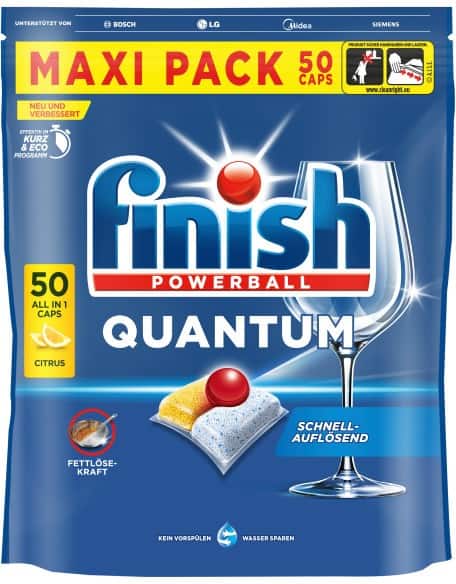 Finish Ultimate Spülmaschinentabs 3311051 Citrus 50 Stück