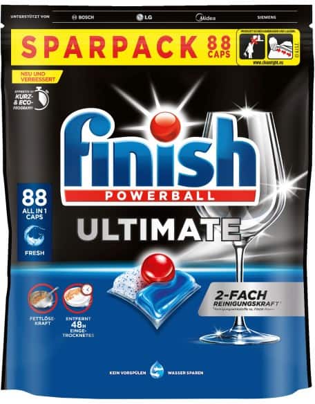 Finish Ultimate Spülmaschinentabs 3311048 Fresh Citrus 88 Stück