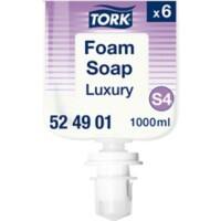 Tork Luxuriöser Schaum Handseife S4 Transparent 524901 6 Stück à 1000 ml
