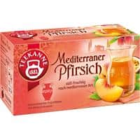 TEEKANNE Früchtetee Tee Pfirsich 20 Stück à 2.50 g