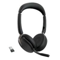 Jabra Evolve2 65 Verkabelt / Kabellos Stereo Headset Kopfbügel Bluetooth Schwarz