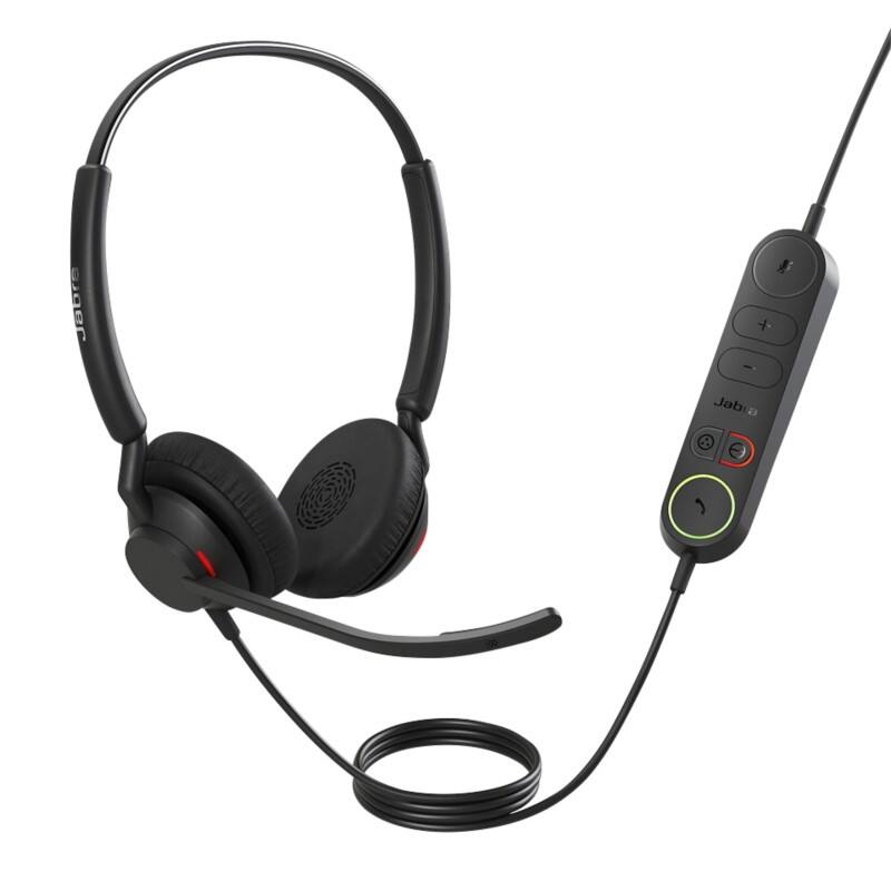 Jabra Engage 40 Verkabelt Headset Kopfbügel USB Ohne Bluetooth Mit Mikrofon Stereo Schwarz