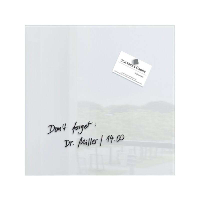 Sigel Artverum Glastafel Magnetisch 30 cm (H) Weiß