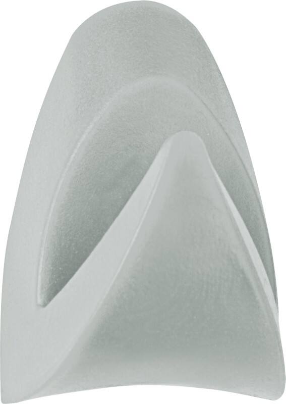 Maul Neodym Gebogene und flache Seiten Hakenmagnet Grau 6 kg Tragfähigkeit 2 Stück