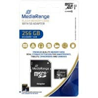 MediaRange MicroSDXC Speicherkarte 256 GB Class 10