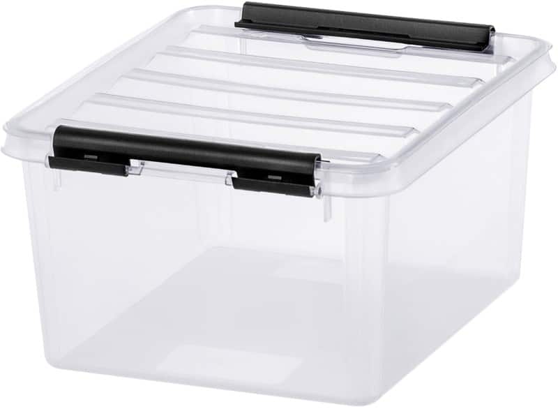 SmartStore Classic Kunststoff Aufbewahrungbox 2 L Mit Deckel Transparent 17 x 21 x 11 cm