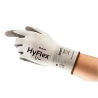 Ansell HyFlex Mechanical Protection Mehrweg Arbeitshandschuhe HPPE, Nylon, Spandex und PU (Polyurethan) Extra Extra Extra Large (XXXL) Grau, Weiß 12 Paar