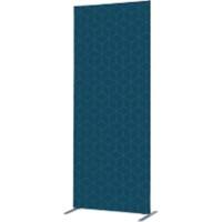 SHOWDOWN Deco Raumteiler Aluminium Blau 1.020 x 450 x 2.020 mm