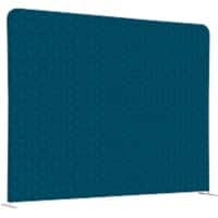 SHOWDOWN EU Raumteiler Aluminium Blau 1.500 x 1.500 x 450 mm