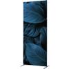 SHOWDOWN Deco Raumteiler Aluminium Blau 1.020 x 450 x 2.020 mm