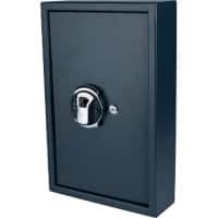 Pavo Schlüsselschrank 50 Haken Fingerabdruck 8006847 Dunkelgrau