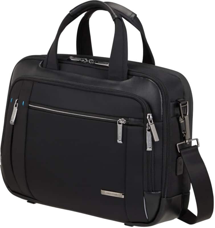 Samsonite Spectrolite 3.0 Schultertasche 14,1" 39 x 28,5 x 12,5 cm Nylon, PES (Polyester), PU (Polyurethan) Schwarz