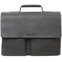 PRIDE AND SOUL District Business-Tasche 41 x 14 x 30 cm Leder Grau