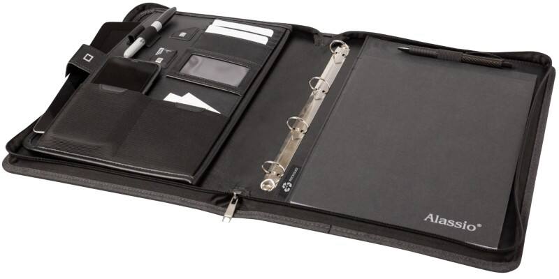 Alassio GUAM Konferenzmappe 29 x 4 x 36,5 cm Recycelt PET (Polyethylenterephthalat) Anthrazit