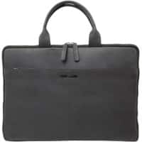 PRIDE AND SOUL Rate Laptoptasche 39 x 2,5 x 28 cm Leder Grau