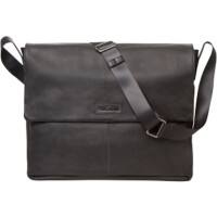 PRIDE AND SOUL Urban Schultertasche 38 x 8 x 30 cm Leder Schwarz