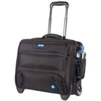 Alassio Borneo Trolley-Koffer 45 x 23 x 38 cm PET (Polyethylenterephthalat) Schwarz