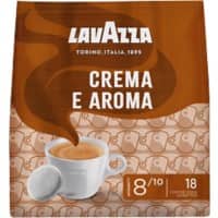 Lavazza Crema e Aroma Kaffeepads Pads Arabica und Robusta Medium Arabica, Robusta 18 Stück
