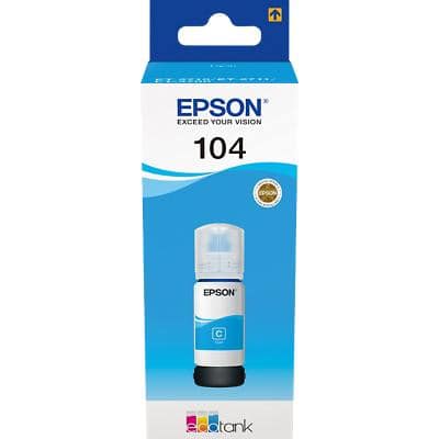 Epson 104 Original Tintenpatrone C13T00P240 Cyan