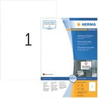 HERMA Wiederpositionierbare Etiketten 10315 Weiß Rechteckig 100 Etiketten pro Packung